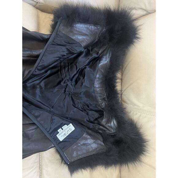 Michael Hoban For North Beach Leather Dress Size 10 - Picture 10 of 16